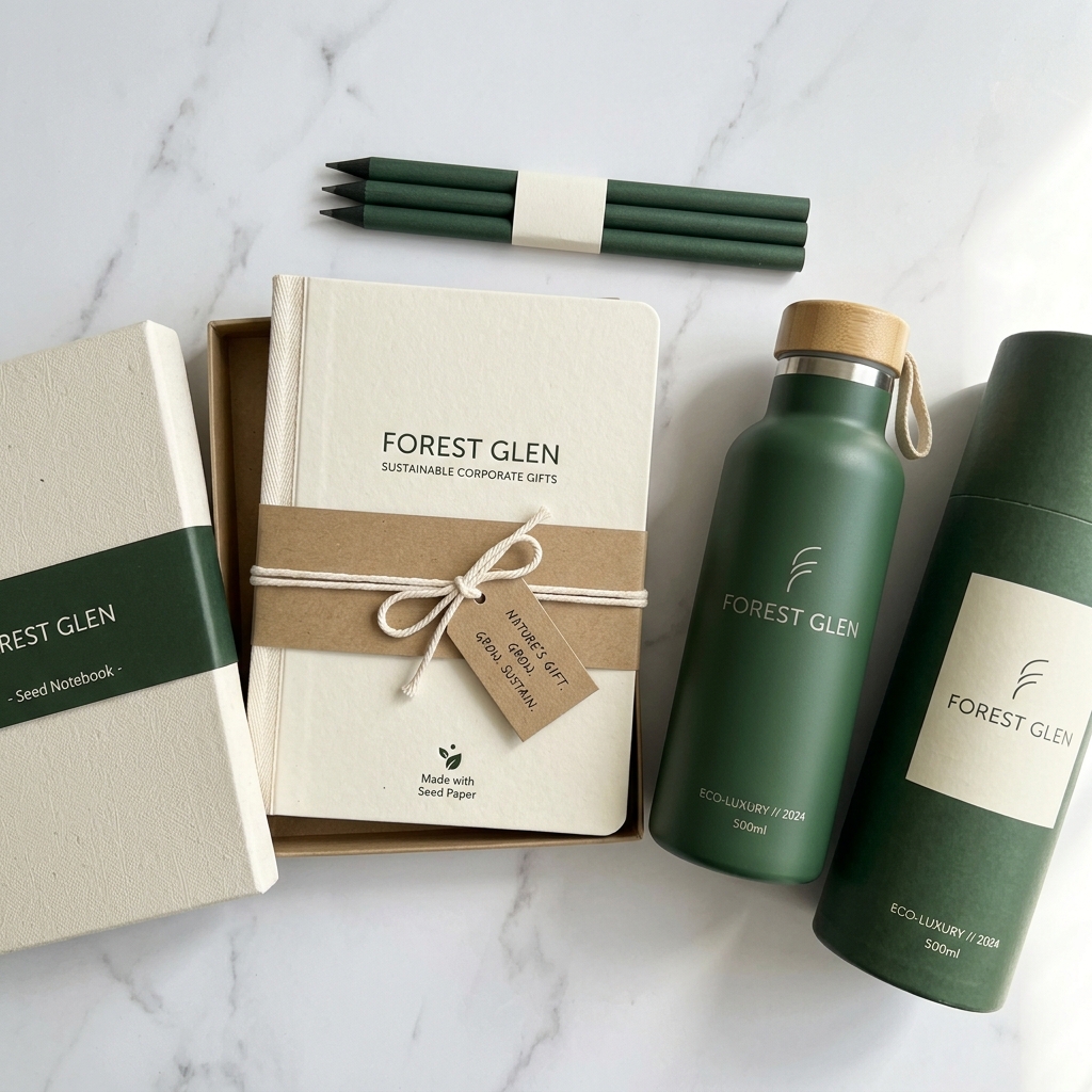 Productos sostenibles eco-luxury rPET y aluminum reciclado